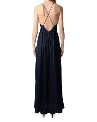 Rayonne Satin Maxi Dress