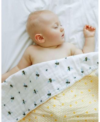 Unisex 4-Layer All Season Snug Blanket - Baby, Little Kid, Big Kid