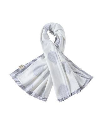 Malabar Baby - Unisex Handmade Block-Printed Cotton Dohar Receiving Blanket - Baby, Little Kid