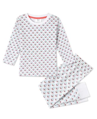 Malabar Baby Unisex Gots Certified Organic Cotton Knit Handmade Pajamas, Top & Bottom Set - Baby, Little Kid, Big Kid