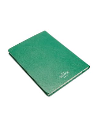 Pebbled Leather Lined Journal