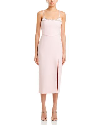 embellished slip dress JAMALA Long The fabric has the airy ease and natural character that make linen such a warm Black Warehouse Premium Stud Embellished