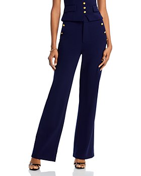 Women with Control Tall Tummy Control Sailor Pants with Pockets 