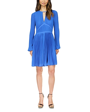 Michael Michael Kors Pleated Fit and Flare Dress