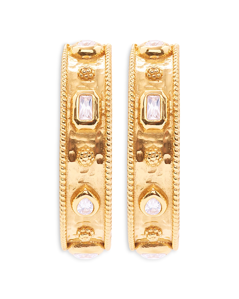 Capucine De Wulf Berry Hoop Earrings In 18k Gold Plated In Gold