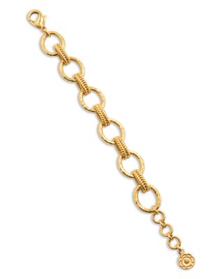 Cleopatra Regal Link Bracelet in 18K Gold Plated