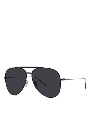 Shop Givenchy Gvspeed Pilot Sunglasses, 59mm In Black/gray Solid
