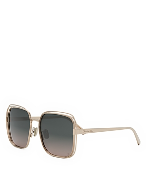 Dior FilDior S1U Gradient Square Sunglasses, 58mm