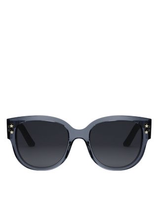 DiorPacific B2I Polarized Butterfly Sunglasses, 54mm