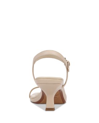 Women's Coco Square Toe Kitten Heel Sandals 