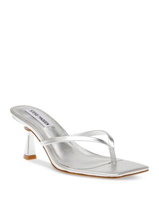 STEVE MADDEN - Women's Allies Slip On Thong High Heel Sandals