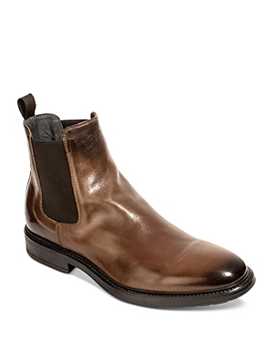 To Boot New York Largo Leather Chelsea Boots In Brandy