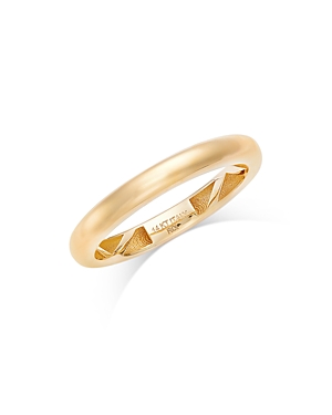 Bloomingdale's Polished Wedding Band in 14K Yellow Gold