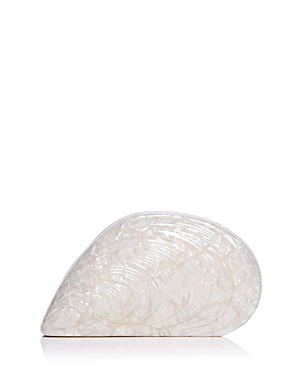 Simkhai Women's Bridget Oyster Shell Clutch In Ivory