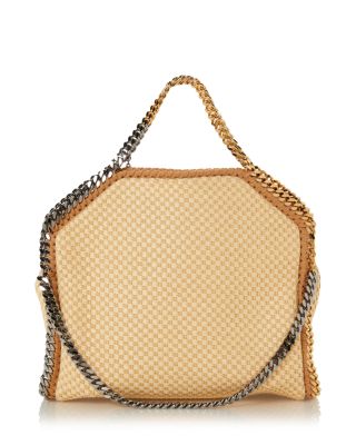 Stella McCartney - 3chain Tote Eco Woven Raffia