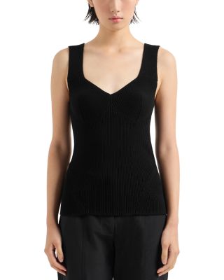 Armani Collezioni knit vest top