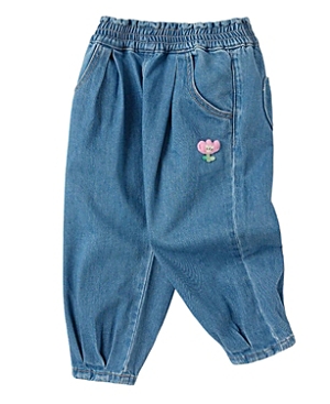 Shop Balabala Girls' Ruffled Trousers - Little Kid In Blue