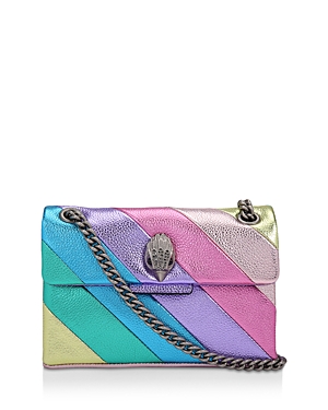 Kurt Geiger Leather Mini Kensington Crossbody In Multi