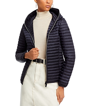 Shop Save The Duck Alexa Quilted Coat In Black