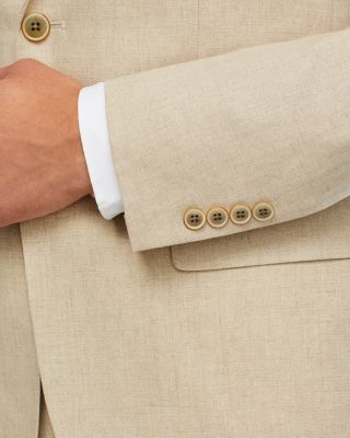 Delave Linen Slim Fit Suit Jacket
