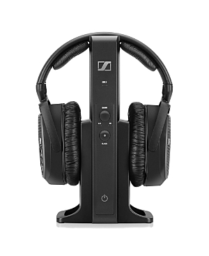 Sennheiser Closed Circumaural Headphones With Bass Boost For Tv Listening In Black
