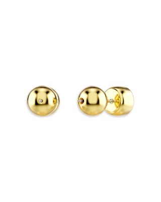 Imber Round Cut Stud Earrings