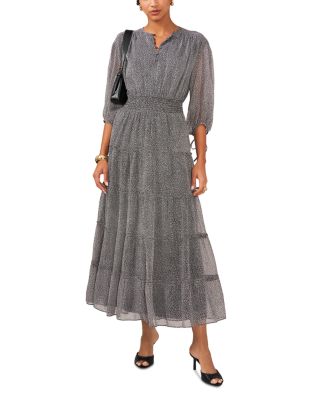 1 state tiered maxi dress 1.STATE Tiered Maxi Dress