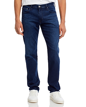 Shop Ag Graduate Straight Leg Jeans In Dolby Blue