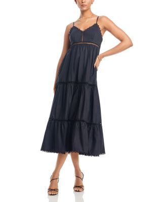 Stellah - Cotton Tiered Midi Dress