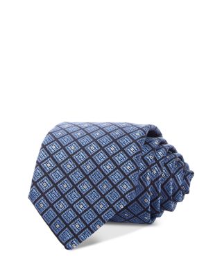 Canali Silk Classic Diamond Medallion Tie