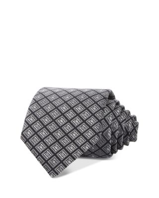 Canali Silk Classic Diamond Medallion Tie