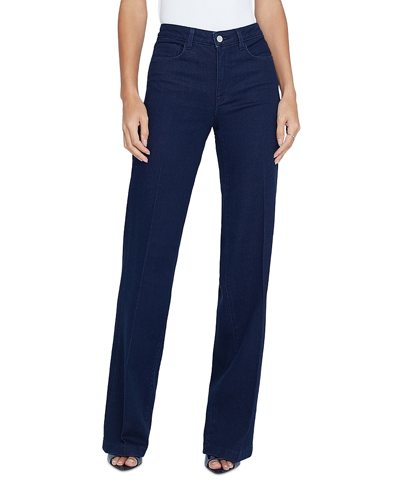 L'agence Clayton High Rise Wide-leg Jeans In Palomino