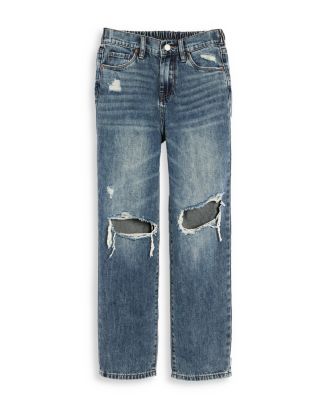 BLANKNYC BLANK NYC Girls' Distressed Cotton Jeans - Big Kid ...