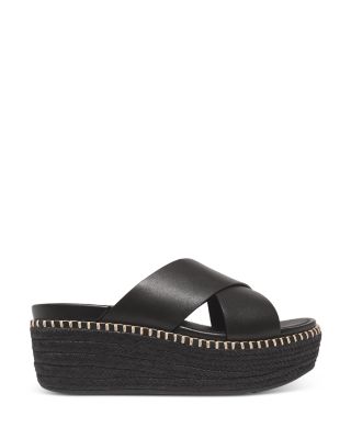 FitFlop - Women's Eloise Crossover Strap Espadrille Platform Sandals