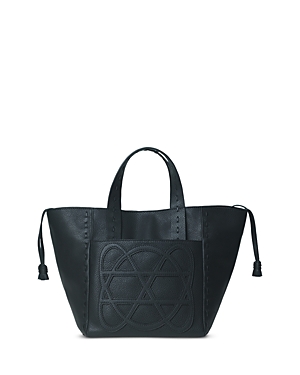 Shop Callista Cleo Bag Black Grained Leather