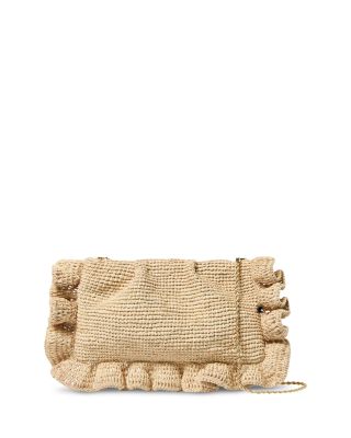 Loeffler Randall - Mavis Ruffle Trim Flat Clutch