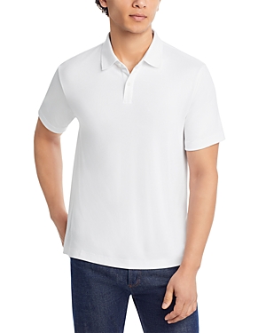Theory Kayser Solid Polo In White