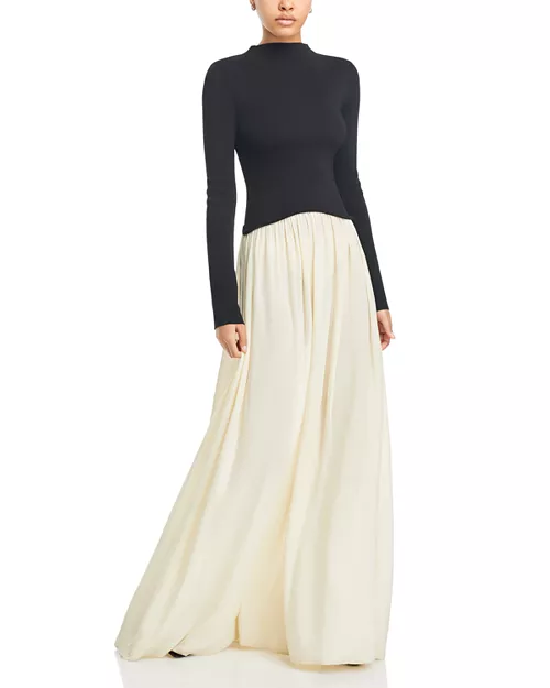 x sofia richie grainge the soglio color blocked dress