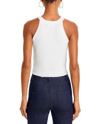 Tulip Chain Trim Halter Top