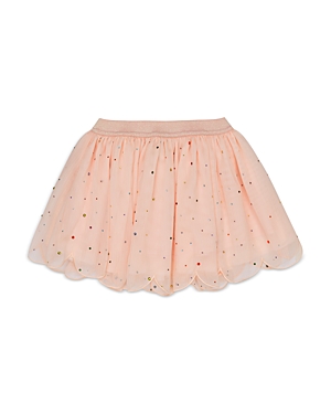 Shop Stella Mccartney Girls' Multicolor Hotfix Embellished Skirt - Little Kid In Pink