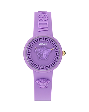 Shop Versace Medusa Pop Watch, 38mm In Purple