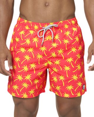 TOM & TEDDY - 6" Palm Swim Shorts