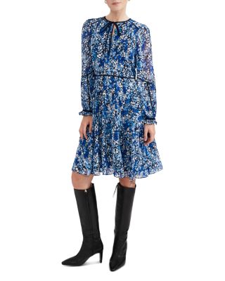 Sasha Tie Neck Mini Dress