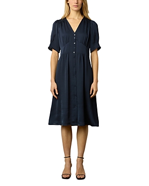 Gerard Darel Elonie Dress In Navy