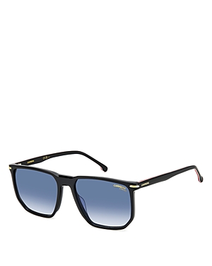 Carrera Rectangle Sunglasses, 58mm In Black