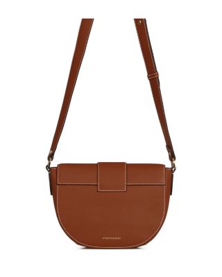 Crescent Leather Satchel