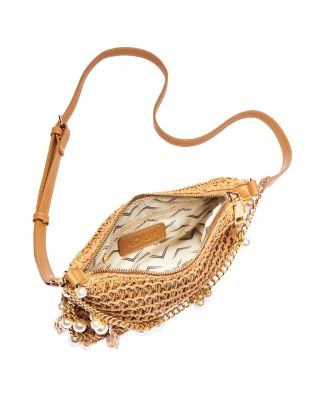 Seashell Raffia Shoulder Bag - Exclusive
