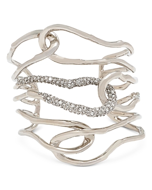 ALEXIS BITTAR SOLANALES LARGE TWISTED CUFF BRACELET