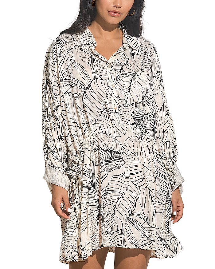 Collared Shirt Dress main image 1