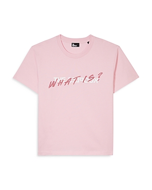 Shop The Kooples Cotton Logo Tee In Pink